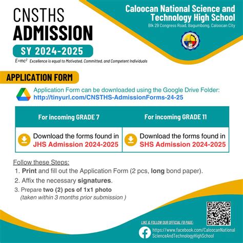 caloocan science high school entrance exam 2024-2025|Caloocan City Science .